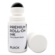 COSCO Premium Roll-On Ink, 2 oz, Black (030259)