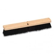 Coastwide Professional Tampico Push Broom Head, Black Bristles, 18" (24420785)