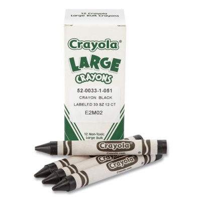 Crayola Bulk Crayons, Orange, 12/Box (520836036)