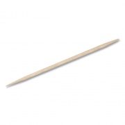 Handgards Round Wood Toothpicks, Natural, 12,000/Carton (431409)