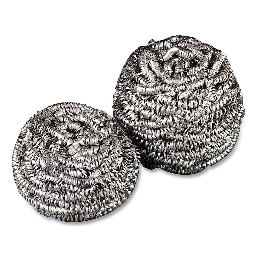 Scotch-Brite Stainless Steel Scrubber, Silver (MMM84)