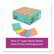Post-it Notes Super Sticky 65448SSMIA Pads in Miami Colors