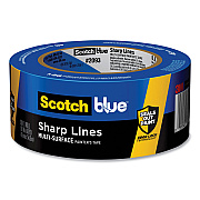 ScotchBlue Sharp Lines Multi-Surface Painter's Tape, 3" Core, 1.88" x 60 yds, Blue (MMM70006576063)