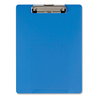 Officemate Recycled Plastic Clipboard, Holds 8.5 x 11 Sheets, Blue (OIC83048)