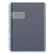 Oxford Idea Collective Professional Notebook, 1-Subject, Medium/College Rule, Gray Cover, (80) 8 x 4.87 Sheets (OXF57010IC)