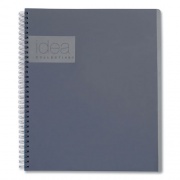 Oxford Idea Collective Professional Notebook, 1-Subject, Medium/College Rule, Gray Cover, (80) 11 x 8.25 Sheets (57016IC)
