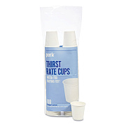 Perk White Paper Hot Cups, 3 oz, 100/Pack (PRK24431636)