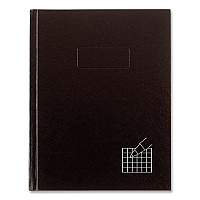 Blueline Professional Quad Notebook, Quadrille Rule (4 sq/in), Black Cover, (96) 9.25 x 7.25 Sheets (REDA9Q)