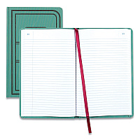 National Tuff Series Record Book, Green Cover, 12 x 7.5 Sheets, 150 Sheets/Book (REDA66150R)