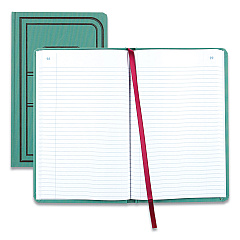 National Tuff Series Record Book, Green Cover, 12 x 7.5 Sheets, 150 Sheets/Book (REDA66150R)