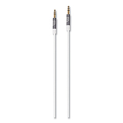 Targus iStore 3.5 mm AUX Audio Cable, 4.9 ft, White (ACC100009CAI)