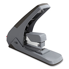 TRU RED One-Touch Desktop Stapler, 60 or 25 Sheet Capacity, Gray/Black (TUD331288)