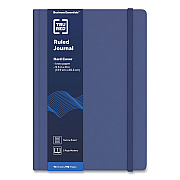 TRU RED Hardcover Business Journal, 1-Subject, Narrow Rule, Blue Cover, (96) 8 x 5.5 Sheets (TUD24383528)