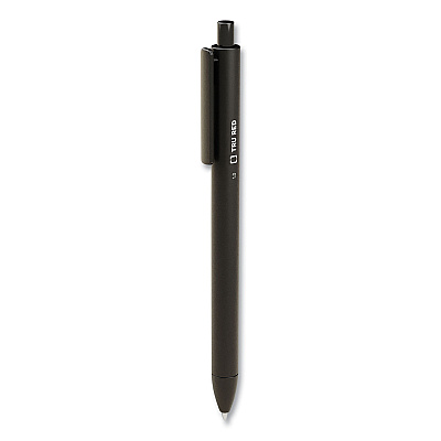 TRU RED Quick Dry Gel Pen, Retractable, Bold 1 mm, Black Ink, Black Barrel, 5/Pack (TUD24399732)