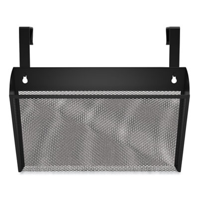 TRU RED Wire Mesh Wall File, Letter Size, 14.37" x 3.34", Black (TUD24402465)