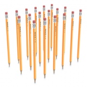 TRU RED Pre-Sharpened Wooden Pencil, HB (#2), Black Lead, Yellow Barrel, 24/Pack (24424022)