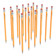TRU RED Pre-Sharpened Wooden Pencil, HB (#2), Black Lead, Yellow Barrel, 24/Pack (TUD24424022)