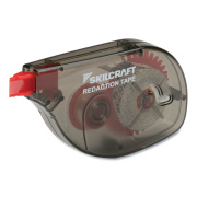 AbilityOne 7510016919672 SKILCRAFT Redaction Correction Tape, Non-Refillable, Clear Applicator, 0.2" x 314"