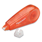 AbilityOne 7510016919217 SKILCRAFT Correction Tape Mini-Dispenser, Non-Refillable, Orange Applicator, 0.2" x 236"