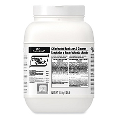 Clean Quick Powdered Sanitizer/Cleanser, 10 lb Bucket, 3/Carton (PGC02580)
