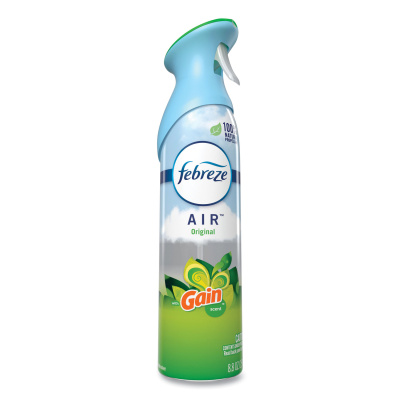 Febreze AIR, Gain Original, 8.8 oz Aerosol Spray, 6/Carton (96252)
