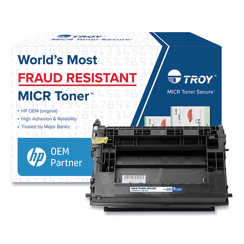 TROY 02W1470X001 147X High-Yield MICR Toner, Alternative for HP W1470X, Black (02W1470X0E1)
