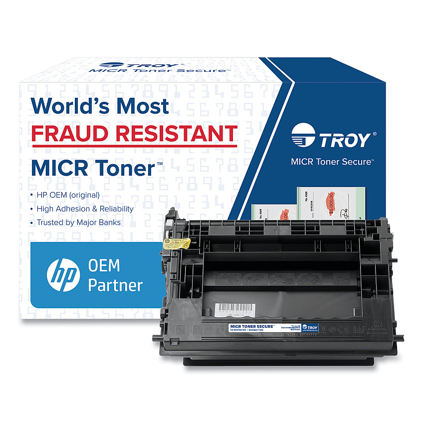 TROY 02W1470A001 147A MICR Toner Secure, Alternative for HP W1470A, Black (02W1470A0E1)