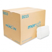 Morcon Tissue Morsoft Dispenser Napkins, 1-Ply, 11.5 x 13, White, 250/Pack, 24 Packs/Carton (D213)