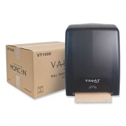 Morcon Tissue Valay Proprietary Roll Towel Dispenser, 11.75 x 8.5 x 14, Black (VT1008)