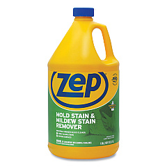 Zep Commercial Mold Stain and Mildew Stain Remover, 1 gal Bottle (ZPEZUMILDEW128E)