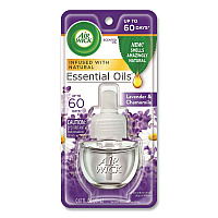 Air Wick Scented Oil Refill, Lavender and Chamomile, 0.67 oz, 8/Carton (RAC78297CT)