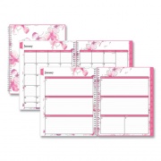 Blue Sky Breast Cancer Awareness Create-Your-Own Cover Weekly/Monthly Planner, Orchid Artwork, 11 x 8.5, 12-Month (Jan-Dec): 2023 (137268)