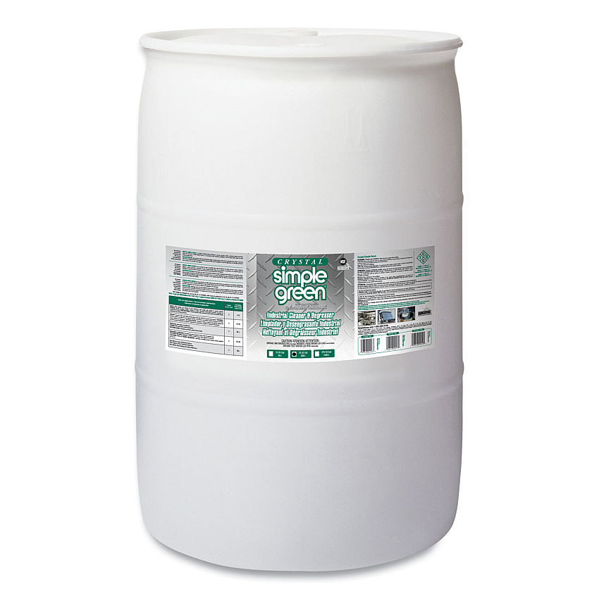Simple Green Crystal Industrial Cleaner/Degreaser, 55 gal Drum (SMP19055)