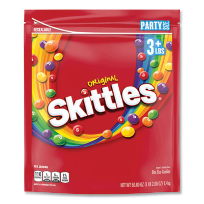 Skittles Chewy Candy, 54 oz Bag, Original (SKT24552)