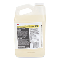 3M Disinfectant Cleaner Rct Concentrate, 0.5 Gal Bottle, Fragrance-Free, 4/carton (MMM40A)