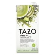 Tazo Tea Concentrate, Green Tea Matcha Latte, 32 oz Tetra Pak, 6/Carton (TJL00175)