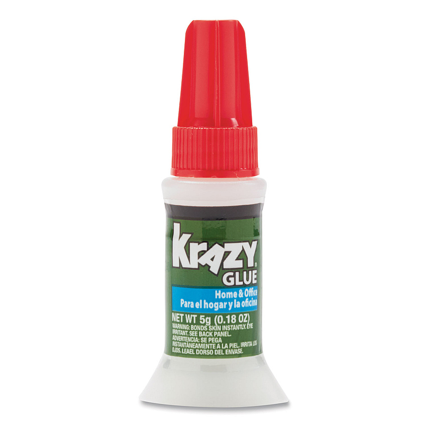 All Purpose Brush-On Krazy Glue, 0.18 oz, Dries Clear (EPIKG94548R)