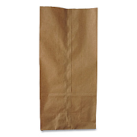 General Grocery Paper Bags, #6 Size, 6" x 3.63" x 11.06", Natural, 500/Bundle (BAGGK6500)