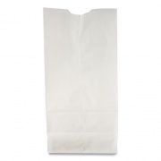 General Grocery Paper Bags, 30 lb Capacity, #2, 4.31" x 2.44" x 7.88", White, 500 Bags (GW2500)