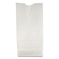 General Grocery Paper Bags, #2 Size, 4.31" x 2.44" x 7.88", White, 500/Bundle (BAGGW2500)