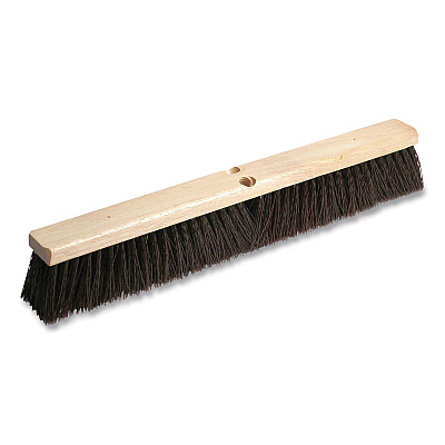 O'Dell Polypropylene Push Broom Head, 3" Maroon Bristles, 24" Brush (ODCMP24)