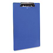 Saunders Recycled Plastic Clipboard, 0.5" Clip Capacity, Holds 8.5 x 11 Sheets, Cobalt (SAU21582)
