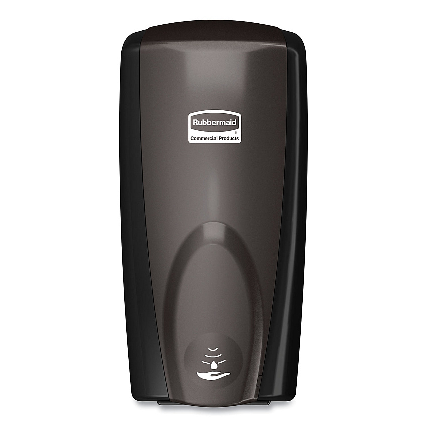 Rubbermaid Commercial AutoFoam Touch-Free Dispenser, 1,100 mL, 5.18 x 5.25 x 10.86, Black/Black Pearl, 10/Carton (RCP750127CT)