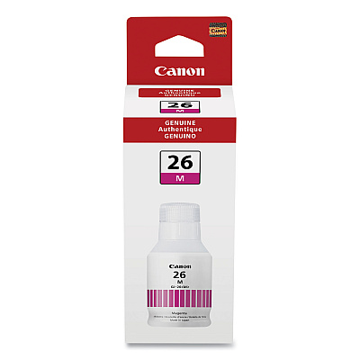 Canon 4422C001 (GI-26) Ink, 14,000 Page-Yield, Magenta