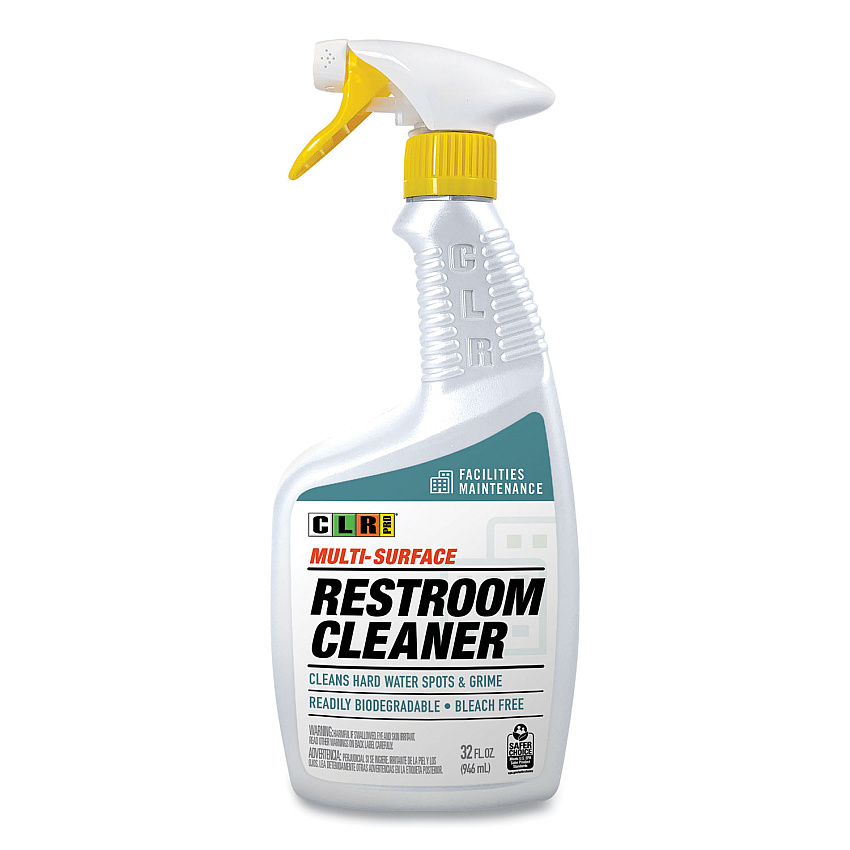 CLR PRO Restroom Cleaner, 32 oz Pump Spray (JELFMRC326PROEA)