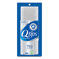 Q-tips Cotton Swabs, 750/Pack, 12/Carton (UNI09824CT)