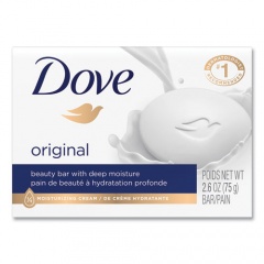 Dove White Beauty Bar, Light Scent, 2.6 oz, 36/Carton (61073CT)