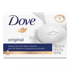 Dove White Beauty Bar, Light Scent, 2.6 oz (61073EA)