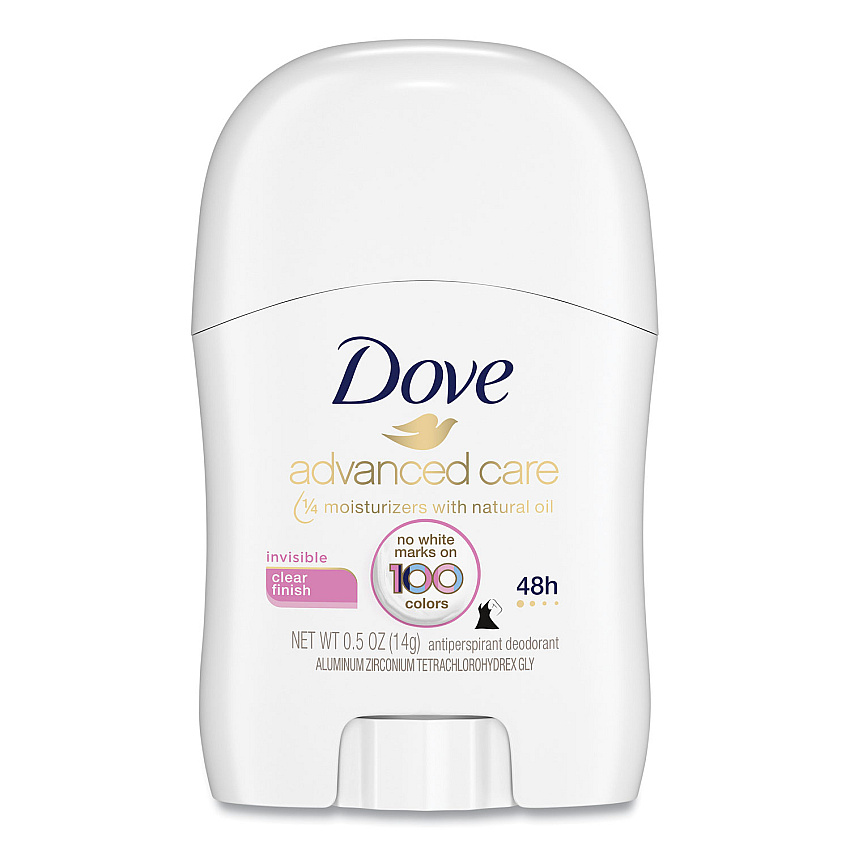 Dove Invisible Solid Antiperspirant Deodorant, Floral Scent, 0.5 oz (UNI66801EA)