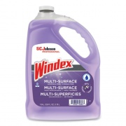 Windex Non-Ammoniated Glass/Multi Surface Cleaner, Pleasant Scent, 128 oz Bottle, 4/CT (697262)